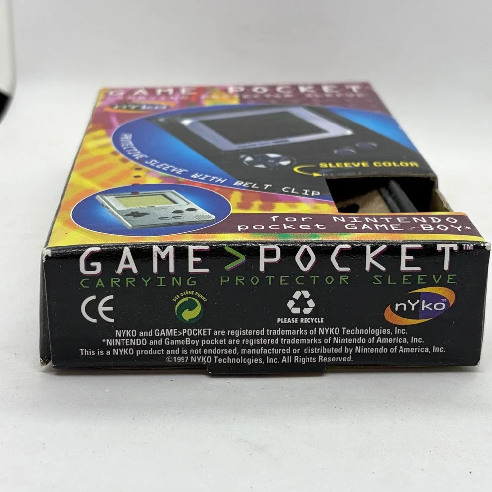 Nyko Game Pocket Carrying Protector Sleeve Tan Nintendo Game Boy Pocket GP-80045